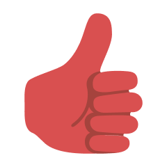 A thumbs up icon signifying the pros and cons of borrowing from a licensed money lender in Singapore